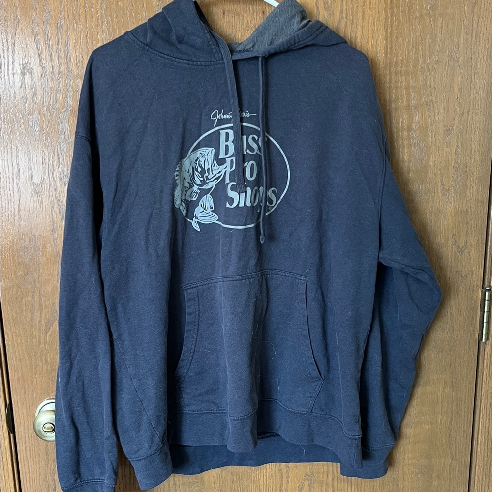 Bass Pro Shops Dark Blue Hoodie for Men